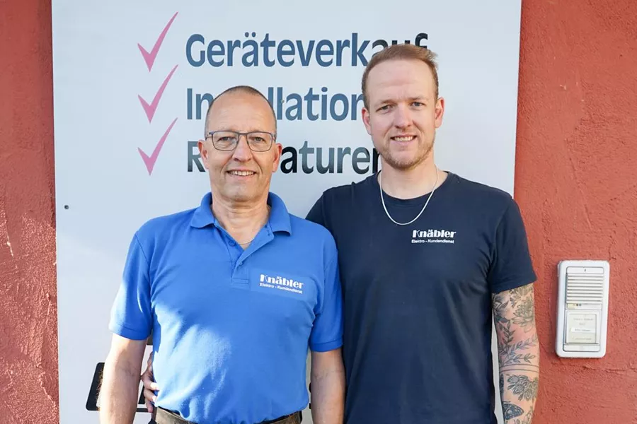 Hans-Jürgen und Felix Knäbler Hans-Jürgen und Felix Knäbler